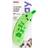 PetStages Crunchy Pickle Kicker Dental Cat Toy Green One-Size