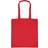 Absolute Apparel Cotton Shopper Bag (One Size) (Red)