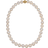 Anine Bing Classic Pearl Choker Necklace - Gold/Pearls