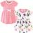 Touched By Nature Organic Cotton Dress 2-pack - Butterflies & Dragonflies (10167967)