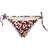 Calvin Klein Logo Tape Tie Side Bikini Bottom - Animal