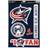 WinCraft Columbus Blue Jackets #1 Fan Multi-Use Decal Sheet