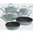 Kenmore Elite Andover Cookware Set with lid 10 Parts