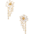 Kate Spade Sunny Fringe Earrings - Gold/Yellow/Transparent