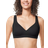 Warner's No Side Effects Wireless Lightly Lined Bra - Black