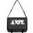 Nope Messenger Bag (One Size) (Grey/White) Psycho Penguin