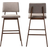 Baxton Studio Colton Bar Stool 107.4cm 2pcs