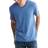 Lucky Brand Venice Burnout V-Neck T-shirt - Monaco Blue