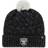 '47 Las Vegas Raiders Fiona Logo Cuffed Knit Hat with Pom Women - Black