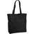 Westford Mill Maxi Recycled Cotton Tote Bag (One Size) (Black)