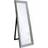 Layla Extra Large Rectangle Cheval Grey Wall Mirror