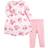 Hudson Baby Quilted Cotton Dress and Leggings - Blush Rose (10119382)