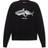 Palm Angels Shark Crewneck Sweatshirt