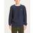 Knowledge Cotton Apparel Knit FIELD pique badge knit o-neck