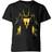 DC Comics Kid's Shazam Lightning Silhouette T-shirt - Black