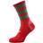 Precision Pro Hooped GAA Mid Socks Junior (3-6, Maroon/White)