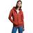 Russell Athletic Womens/Ladies Authentic Zipped Hoodie (Burgundy Melange)