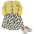 Hudson Dress, Cardigan, Shoes 3-Piece Set - Daisy (65236079)