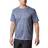 Columbia Men ' Zero Rules Short Sleeve Shirt Carbon Heather Carbon Heather