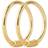 Maria Black Basic 8 Hoops - Gold