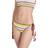 Ganni Crochet String Bikini Briefs Multi