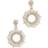 Shashi Solar Earrings - Gold/Transparent