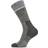 Sealskinz Solo Quickdry Mid Length Socks Unisex - Black/Grey