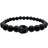 Alexander McQueen Skull Multi Beaded Bracelet - Black