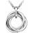 Hot Diamonds Trio Pendant - Silver