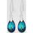 Jon Richard Radiance Collection Crystal Pear Drop Earrings, Silver/Blue