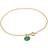 ENAMEL Copenhagen Ball Chain Bracelet - Gold/Green