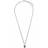 Alexander McQueen Pave Skull Necklace - Silver/Transparent