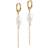 ENAMEL Copenhagen Adeline Earrings - Gold/Multicolour/Pearls