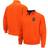 Colosseum Syracuse Orange Tortugas Team Logo Quarter Zip Hoodie Sr