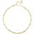 ChloBo Soulful Rays Citrine Choker Necklace - Gold