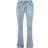 Urban Classics Ladies High Waist Flared Denim Trousers Jeans