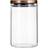 Premier Housewares Freska Rose Gold Lid 950ml Kitchen Container