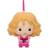 Nemesis Now Harry Potter Hermione Hanging Ornament, Pink, 7.5cm Christmas Tree Ornament