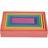 Learning Advantage CTU73414 Wooden Rainbow Architect Rectangles