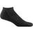 Darn Tough Men's Light Hiker No Show Lightweight Hiking Socks - Black