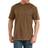 Dickies Short Sleeve Heavyweight Heathered T-shirt - Brown Duck Heather