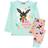 Bing Bunny Girls Characters Long-Sleeved Pyjama Set (2-3 Years) (Pink/Mint)