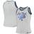 Girls Youth New Era White/Royal New York Mets Pinstripe Tank Top