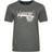 Superdry Vintage Script Style College T-Shirt - Rich Charcoal Marl