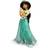 Bullyland 12455 Walt Disney Aladdin, Princess Jasmine, Approximately 9.7 cm tall, detailed figure, PVC ideal as a cake figure, great gift for children to play imaginatively