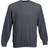 Fruit of the Loom Mens Classic 80/20 Set-in Sweatshirt (5XL) (Black)