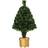 Homcom Artificial Green with LED Lights Christmas Tree