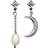 Maanesten Nyla Earrings - Silver/Diamond/Pearl