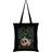 Grindstore Natural World With Death Comes Life Tote Bag (One Size) (Black/White)
