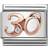 Nomination Composable Classic Numbers 30 Charm - Silver/Rose Gold/Transparent